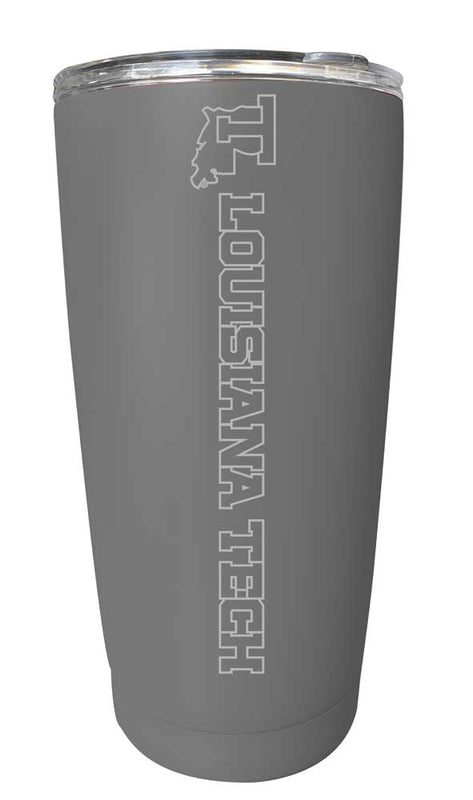 Louisiana Tech Bulldogs NCAA Laser-Engraved Tumbler - 16oz Stainless Steel Insulated Mug