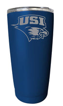 Load image into Gallery viewer, University of Southern Indiana NCAA Laser-Engraved Tumbler - 16oz Stainless Steel Insulated Mug Choose Your Color
