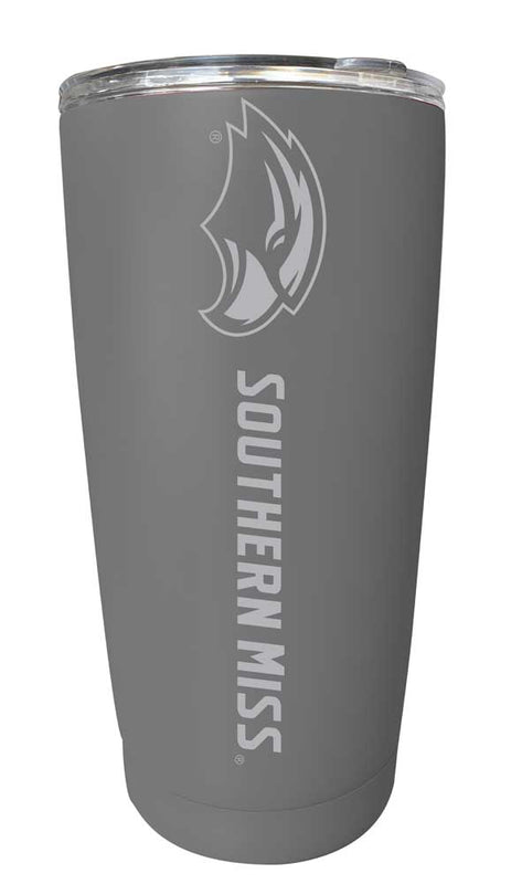 Southern Mississippi Golden Eagles NCAA Laser-Engraved Tumbler - 16oz Stainless Steel Insulated Mug
