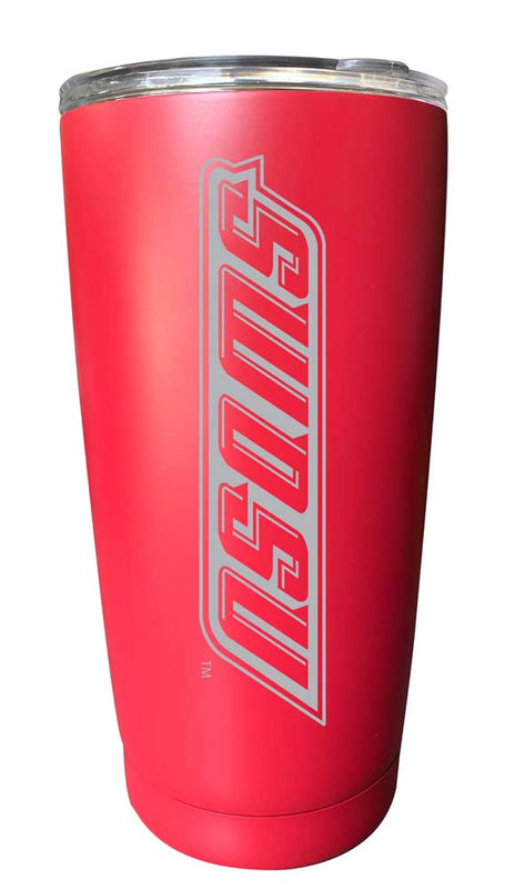 Southwestern Oklahoma State University NCAA Laser-Engraved Tumbler - 16oz Stainless Steel Insulated Mug Choose Your Color