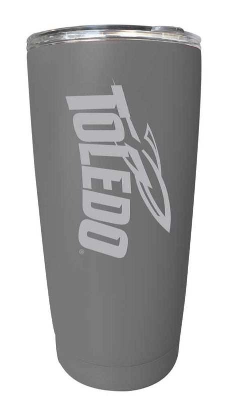 Toledo Rockets NCAA Laser-Engraved Tumbler - 16oz Stainless Steel Insulated Mug