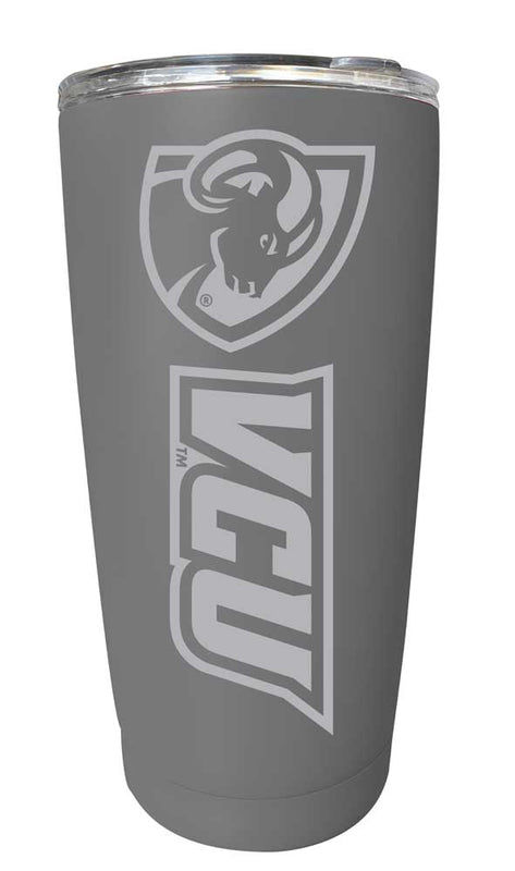 Virginia Commonwealth NCAA Laser-Engraved Tumbler - 16oz Stainless Steel Insulated Mug
