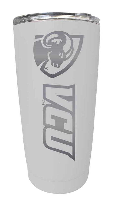 Virginia Commonwealth NCAA Laser-Engraved Tumbler - 16oz Stainless Steel Insulated Mug Choose Your Color