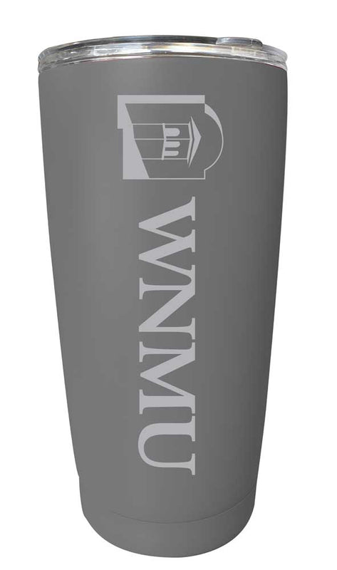 Western New Mexico University NCAA Laser-Engraved Tumbler - 16oz Stainless Steel Insulated Mug