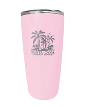 Load image into Gallery viewer, Punta Cana Dominican Republic Souvenir 16 oz Stainless Steel Insulated Tumbler Etched
