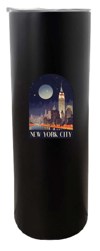 New York City C Souvenir 20 oz Insulated Skinny Tumbler