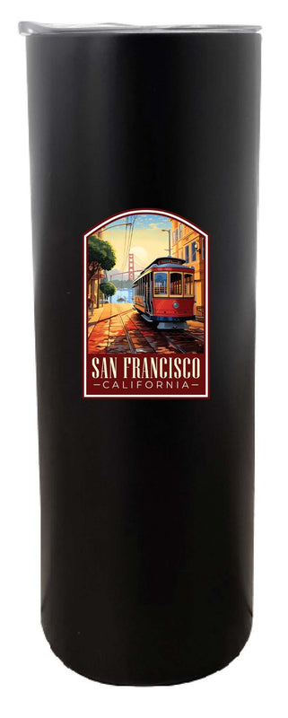 San Francisco California C Souvenir 20 oz Insulated Skinny Tumbler