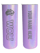 Load image into Gallery viewer, Western Carolina University 20 oz Customizable Insulated Stainless Steel Skinny Tumbler
