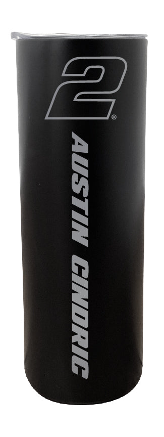#2 Austin Cindric Officially Licensed 20oz Insulated Stainless Steel Skinny Tumbler