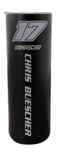 Load image into Gallery viewer, #17 Chris Buescher Officially Licensed 20oz Insulated Stainless Steel Skinny Tumbler
