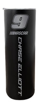 Load image into Gallery viewer, NASCAR #9 Chase Elliot 20 oz Insulated Stainless Steel Skinny Tumbler

