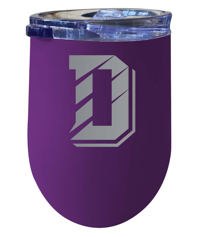 Davidson College NCAA Laser-Etched Wine Tumbler - 12oz Stainless Steel Insulated Cup