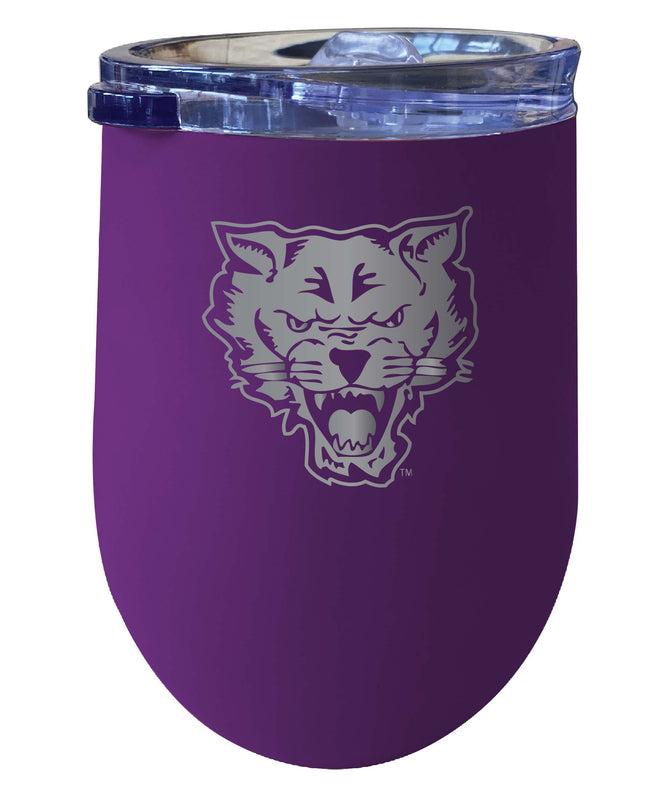 Fort Valley State University NCAA Laser-Etched Wine Tumbler - 12oz Stainless Steel Insulated Cup