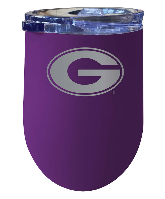 Grambling State Tigers NCAA Laser-Etched Wine Tumbler - 12oz Stainless Steel Insulated Cup