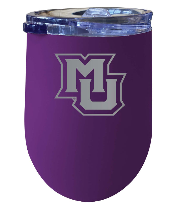 Marquette Golden Eagles NCAA Laser-Etched Wine Tumbler - 12oz Stainless Steel Insulated Cup