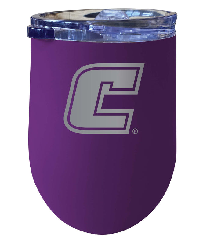 University of Tennessee at Chattanooga NCAA Laser-Etched Wine Tumbler - 12oz Stainless Steel Insulated Cup