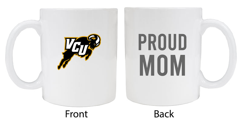 Virginia Commonwealth Proud Mom Ceramic Coffee Mug - White