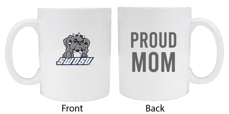 Southwestern Oklahoma State University Proud Mom Ceramic Coffee Mug - White (2 Pack)