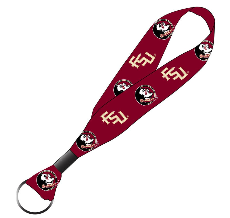 Florida State Seminoles NCAA Spirit Cloth Keychain Lanyard