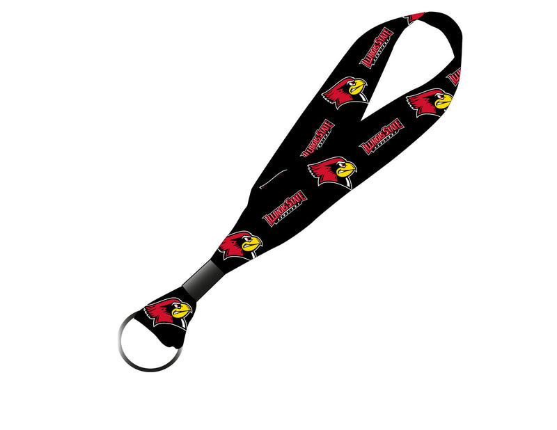 Illinois State Redbirds NCAA Spirit Cloth Keychain Lanyard