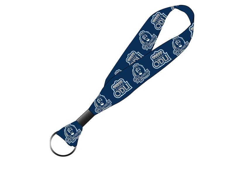 Old Dominion Monarchs NCAA Spirit Cloth Keychain Lanyard