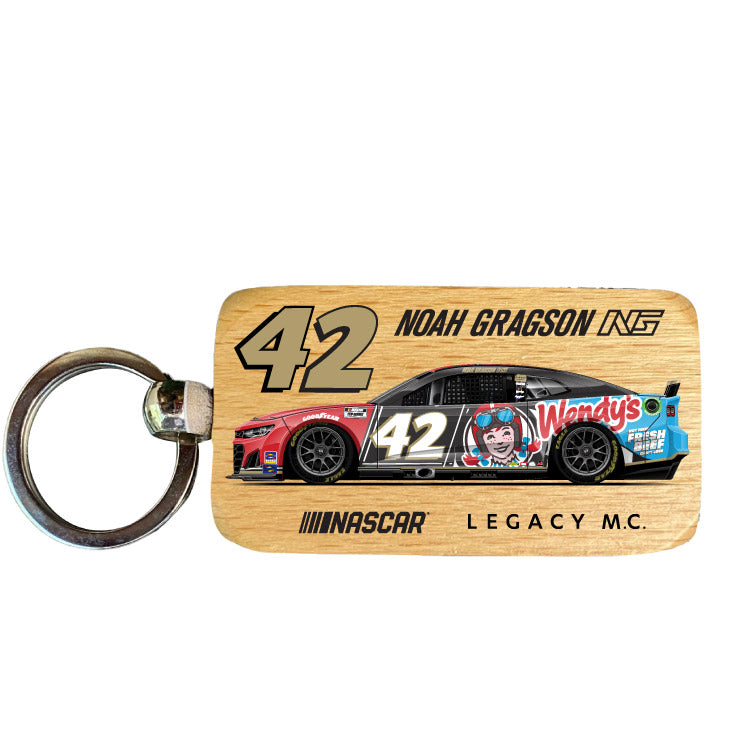#42 Noah Gragson W Officially Licensed Wooden Keychain