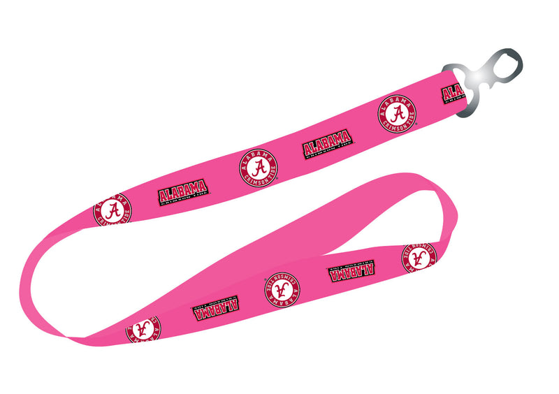 Ultimate Sports Fan Lanyard - Alabama Crimson Tide Spirit, Durable Polyester, Quick-Release Buckle & Heavy-Duty Clasp