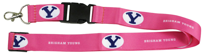 Ultimate Sports Fan Lanyard - Brigham Young Cougars Spirit, Durable Polyester, Quick-Release Buckle & Heavy-Duty Clasp