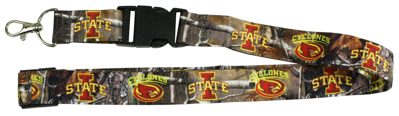 Ultimate Sports Fan Lanyard - Iowa State Cyclones Spirit, Durable Polyester, Quick-Release Buckle & Heavy-Duty Clasp