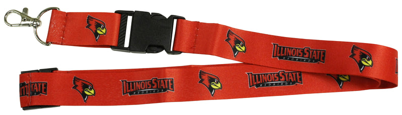 Ultimate Sports Fan Lanyard - Illinois State Redbirds Spirit, Durable Polyester, Quick-Release Buckle & Heavy-Duty Clasp