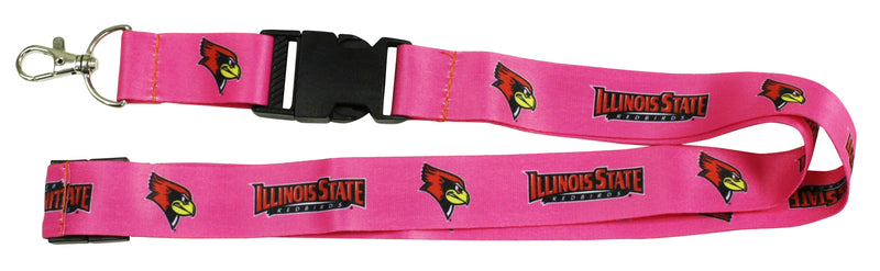 Ultimate Sports Fan Lanyard - Illinois State Redbirds Spirit, Durable Polyester, Quick-Release Buckle & Heavy-Duty Clasp