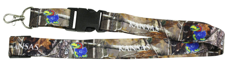 Ultimate Sports Fan Lanyard - Kansas Jayhawks Spirit, Durable Polyester, Quick-Release Buckle & Heavy-Duty Clasp