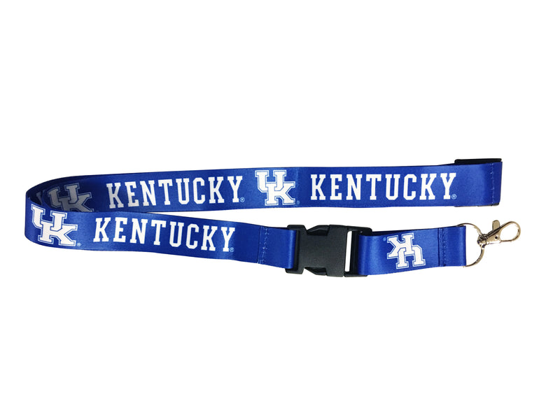 Ultimate Sports Fan Lanyard - Kentucky Wildcats Spirit, Durable Polyester, Quick-Release Buckle & Heavy-Duty Clasp