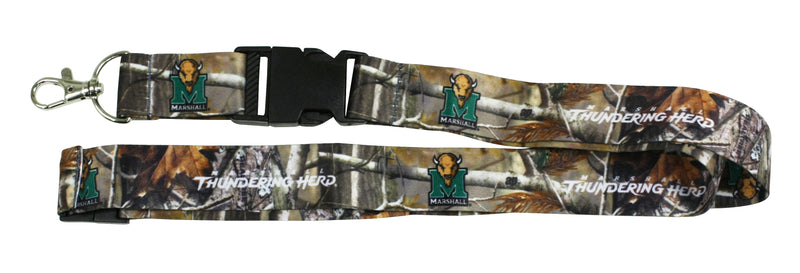 Ultimate Sports Fan Lanyard - Marshall Thundering Herd Spirit, Durable Polyester, Quick-Release Buckle & Heavy-Duty Clasp
