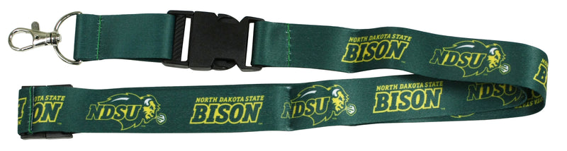 Ultimate Sports Fan Lanyard - North Dakota State Bison Spirit, Durable Polyester, Quick-Release Buckle & Heavy-Duty Clasp
