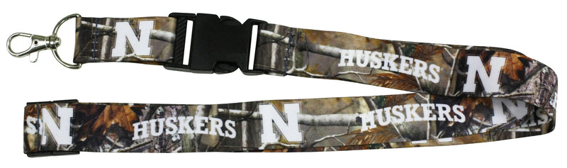 Ultimate Sports Fan Lanyard - Nebraska Cornhuskers Spirit, Durable Polyester, Quick-Release Buckle & Heavy-Duty Clasp