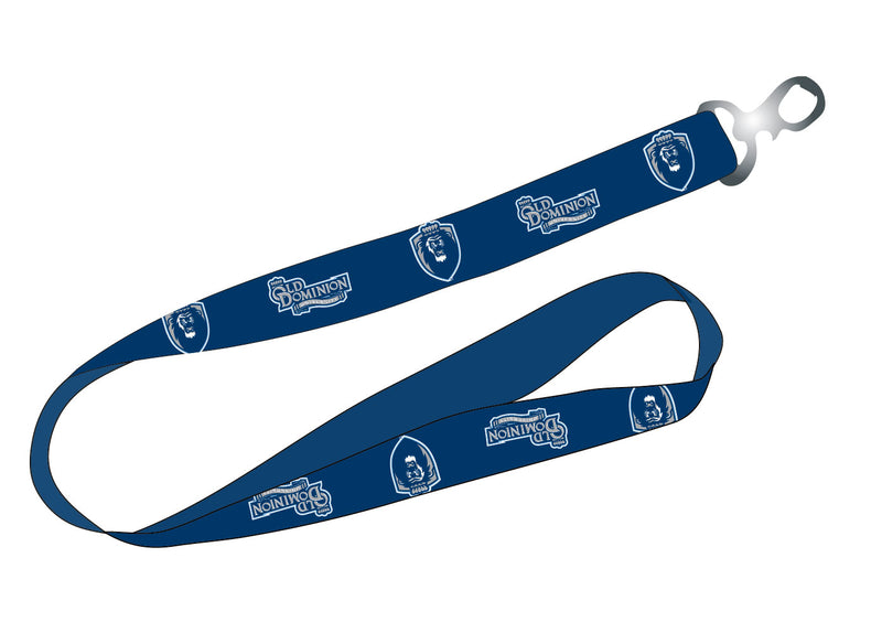 Ultimate Sports Fan Lanyard - Old Dominion Monarchs Spirit, Durable Polyester, Quick-Release Buckle & Heavy-Duty Clasp
