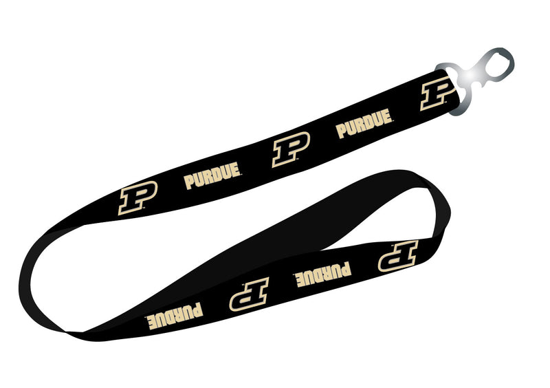 Ultimate Sports Fan Lanyard -  Purdue Boilermakers Spirit, Durable Polyester, Quick-Release Buckle & Heavy-Duty Clasp