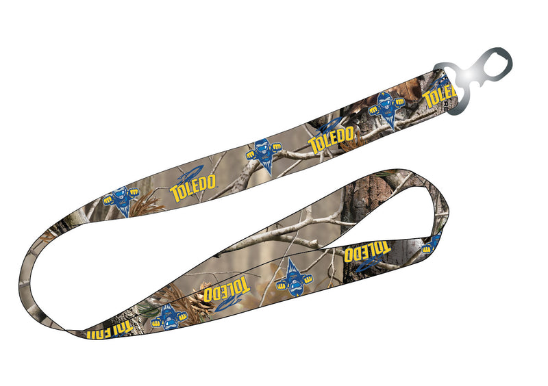 Ultimate Sports Fan Lanyard - Toledo Rockets Spirit, Durable Polyester, Quick-Release Buckle & Heavy-Duty Clasp