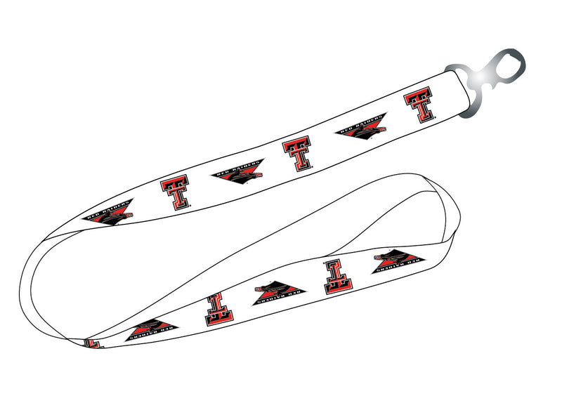 Ultimate Sports Fan Lanyard - Texas Tech Red Raiders Spirit, Durable Polyester, Quick-Release Buckle & Heavy-Duty Clasp