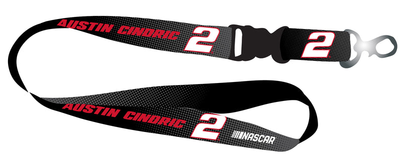 Austin Cindric #2 NASCAR Lanyard New for 2022