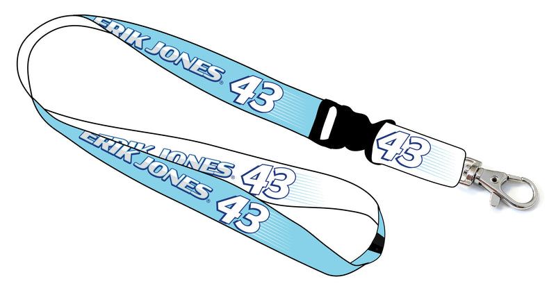 Erik Jones #43 NASCAR Cup Series Lanyard New for 2021