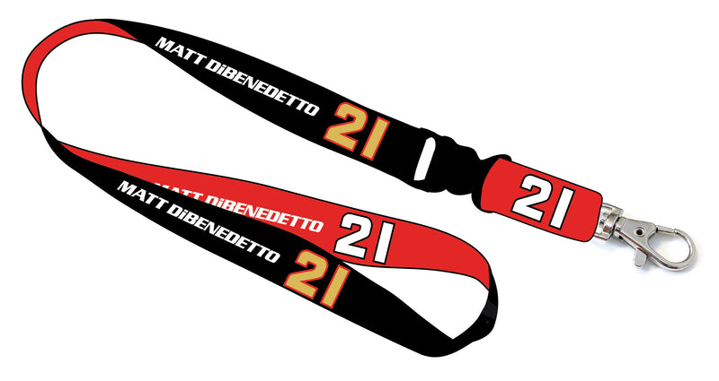 Matt DiBenedetto #21 NASCAR Cup Series Lanyard New for 2021