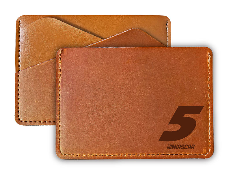 Nascar #5 Kyle Larson Leather Wallet Card Holder