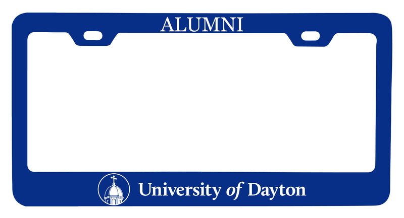NCAA Dayton Flyers Alumni License Plate Frame - Colorful Heavy Gauge Metal, Officially Licensed