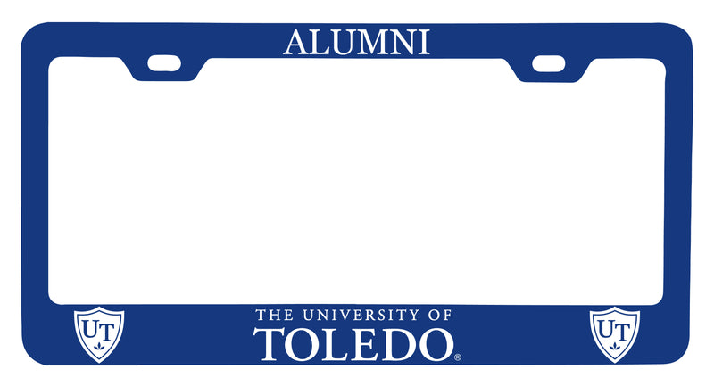 NCAA Toledo Rockets Alumni License Plate Frame - Colorful Heavy Gauge Metal, Officially Licensed