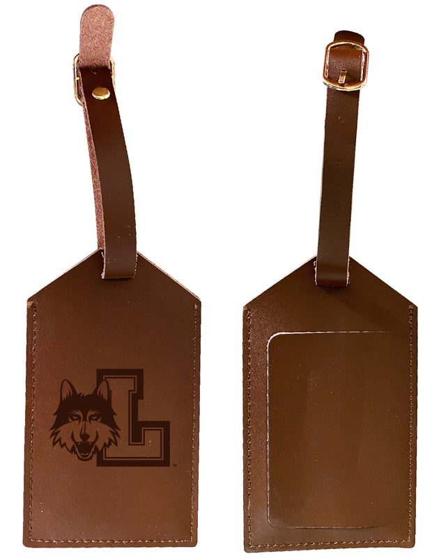 Elegant Loyola University Ramblers NCAA Leather Luggage Tag with Engraved Logo