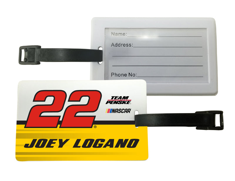 #22 Joey Logano Officially Licensed Luggage Tag