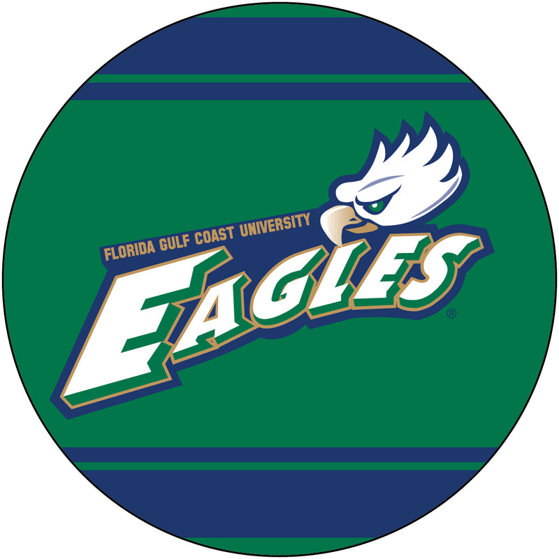 East Carolina Pirates Polka Dot 4-Inch Round Shape NCAA High-Definition Magnet - Versatile Metallic Surface Adornment