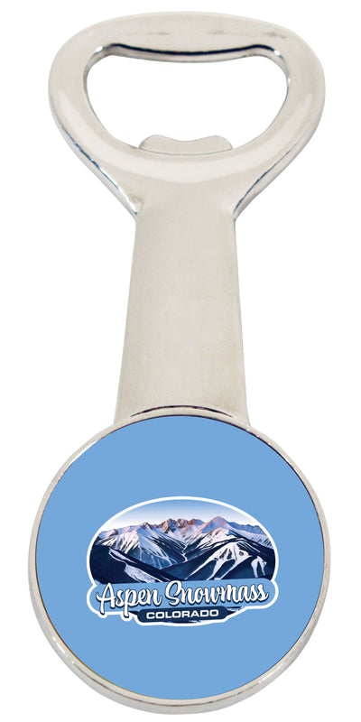 Aspen Snowmass Colorado Souvenir Magnetic Bottle Opener